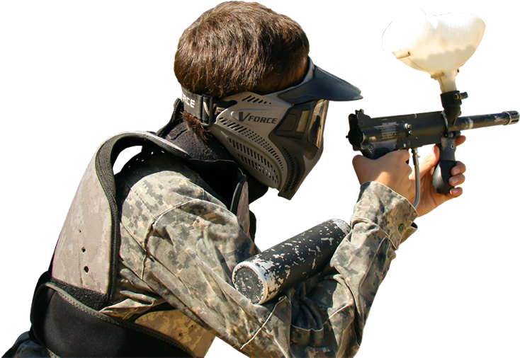 Gotcha Png - Paintball (940x620), Png Download