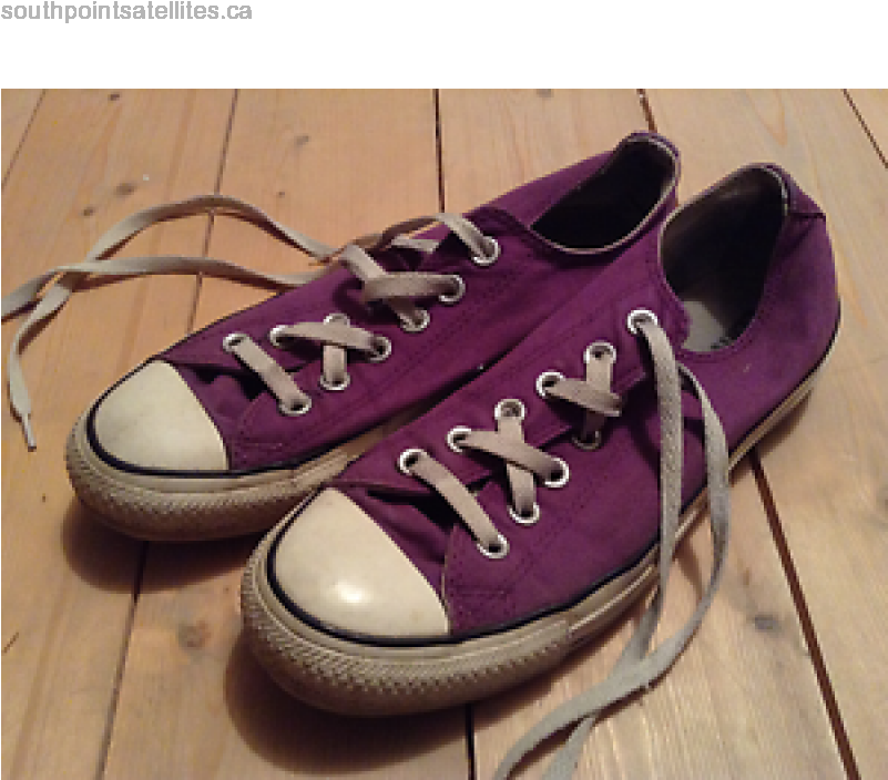 Sale Converse Purple Sneakers/pumps Uk Eu Trainers - Slip-on Shoe (800x785), Png Download