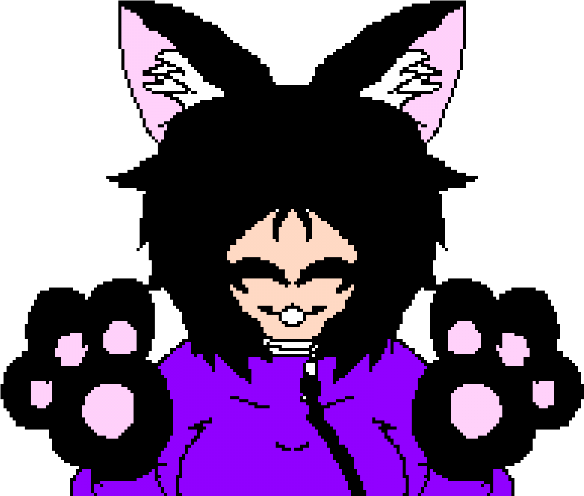 Neko Girl - Illustration (1200x1200), Png Download