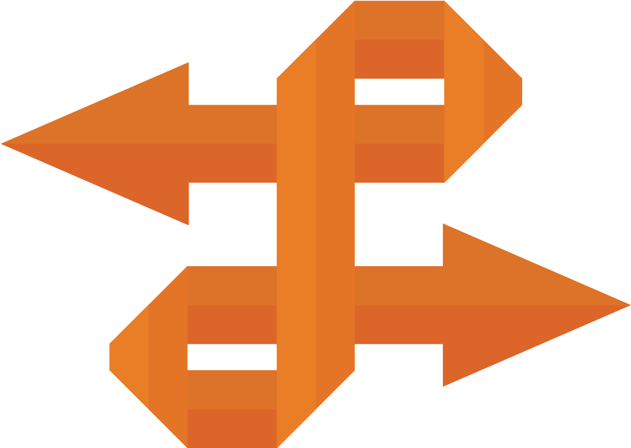 Paper Arrow To The - Contrario Png (1500x1500), Png Download