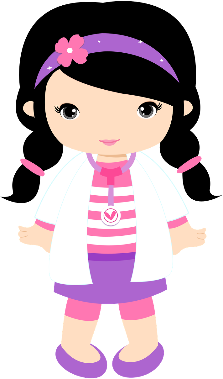 María José Argüeso - Niña Animada (900x1288), Png Download