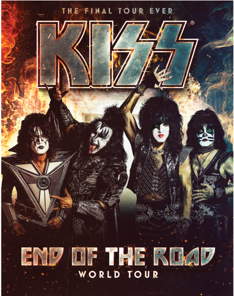 Kiss End Of The Road Tour (600x600), Png Download