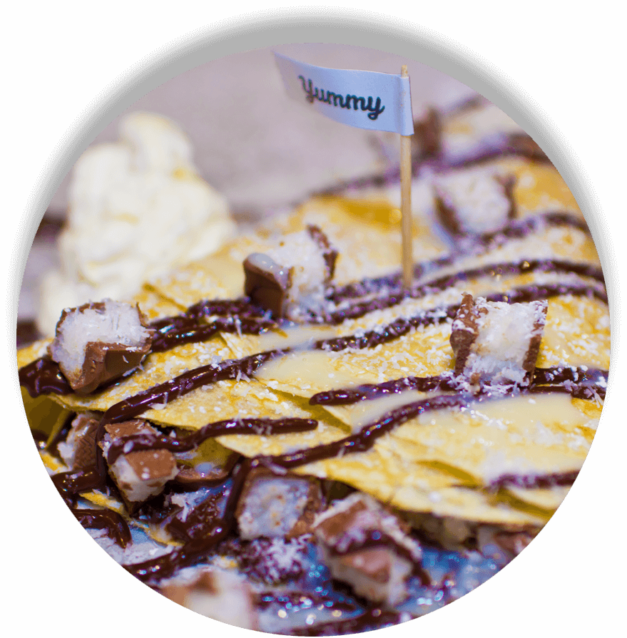 Bounty County Crêpe - Bounty Crepe (879x895), Png Download