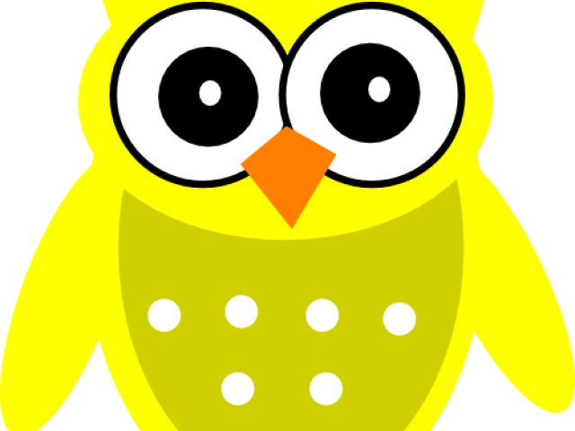 Gold Owl Cliparts - Clip Art Red Owl (640x480), Png Download