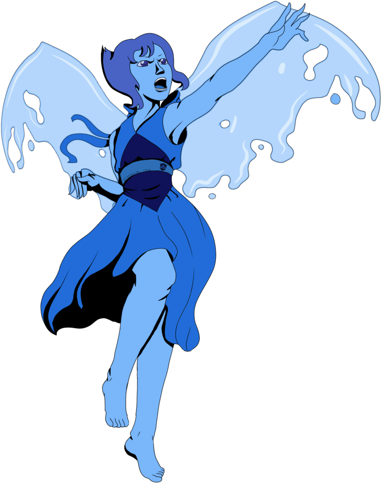 Lapis Lazuli - Illustration (900x1280), Png Download