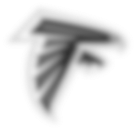 @atlanta Falcons - Black-and-white (824x464), Png Download