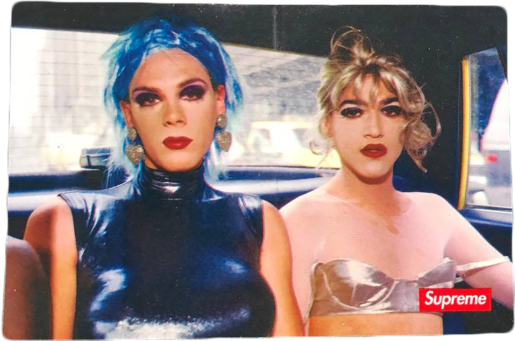 Supreme Life Sucks Die Sticker - Nan Goldin (2000x1737), Png Download