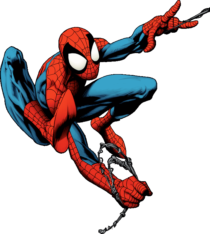 Marvel's Spider-man - W - B - Ultimate Spider Man, - Ultimate Spider Man 104 (700x780), Png Download