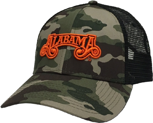Alabama Camo And Black Ballcap - Baseball Cap (640x640), Png Download