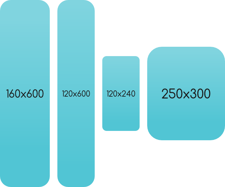Medidas Estandar Para Banners Web Vertical - Medida De Un Banner (723x600), Png Download