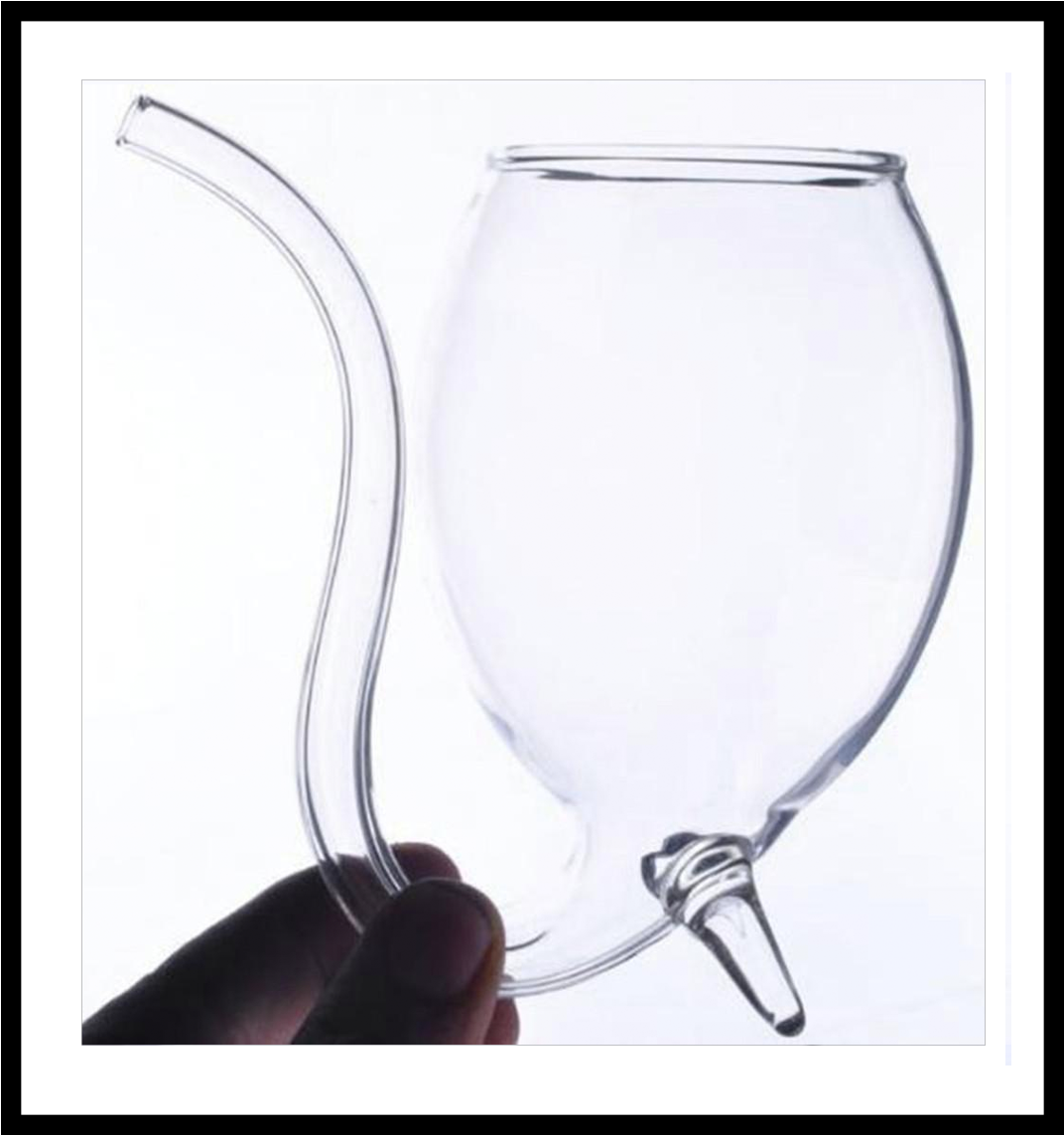 2pcs Wine Glass Cup With Straw - Wine Glass (1247x1193), Png Download