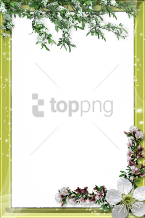 Spring Page Border Transparent Download Free Png Spring Border Png Png Image With Transparent - Per La ...