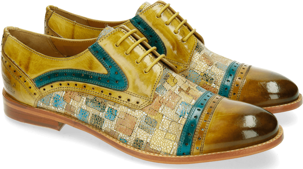 Amelie 19 Florida Cedro Turquoise Cinnamon Derby Shoes - Sneakers (1024x1024), Png Download