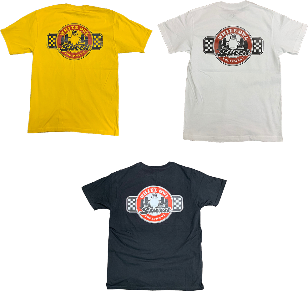 White Owl Speed Equipment Tee Shirt - T-shirt (1000x1000), Png Download