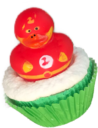 Super Hero Cupcake Bath Bomb - Cupcake (620x620), Png Download