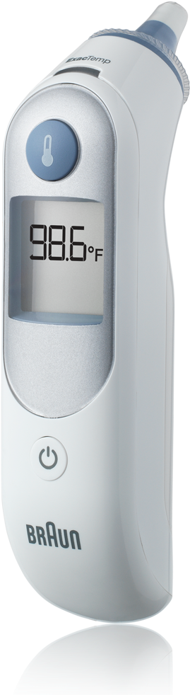 Braun Thermoscan 5 With Exacttemp - Medical Thermometer (1000x1000), Png Download