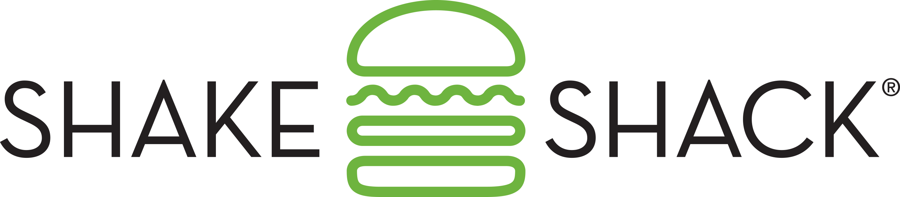 Logo Of Shake Shack - Shake Shack Inc Logo (2872x629), Png Download