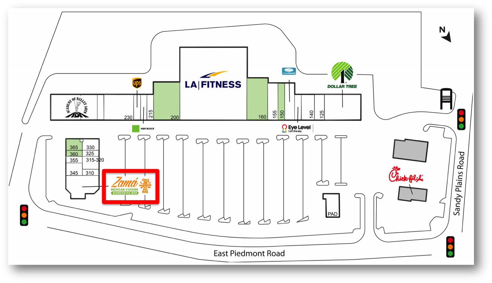 Marietta To Get Zama Mexican Cuisine What Now Atlanta - La Fitness (1597x924), Png Download