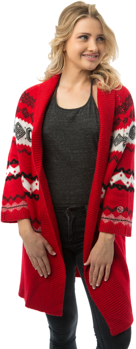 Shawl Duster Cardigan - Cardigan (800x1200), Png Download