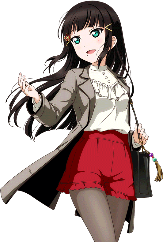 黒澤 ダイヤ フラワー 編 (1024x1024), Png Download