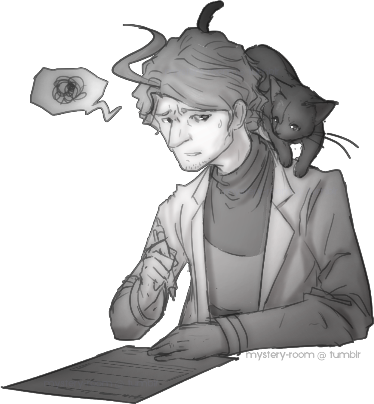 “the Only Person That I Ever Knew To Buy Something - Cartoon (1280x1367), Png Download