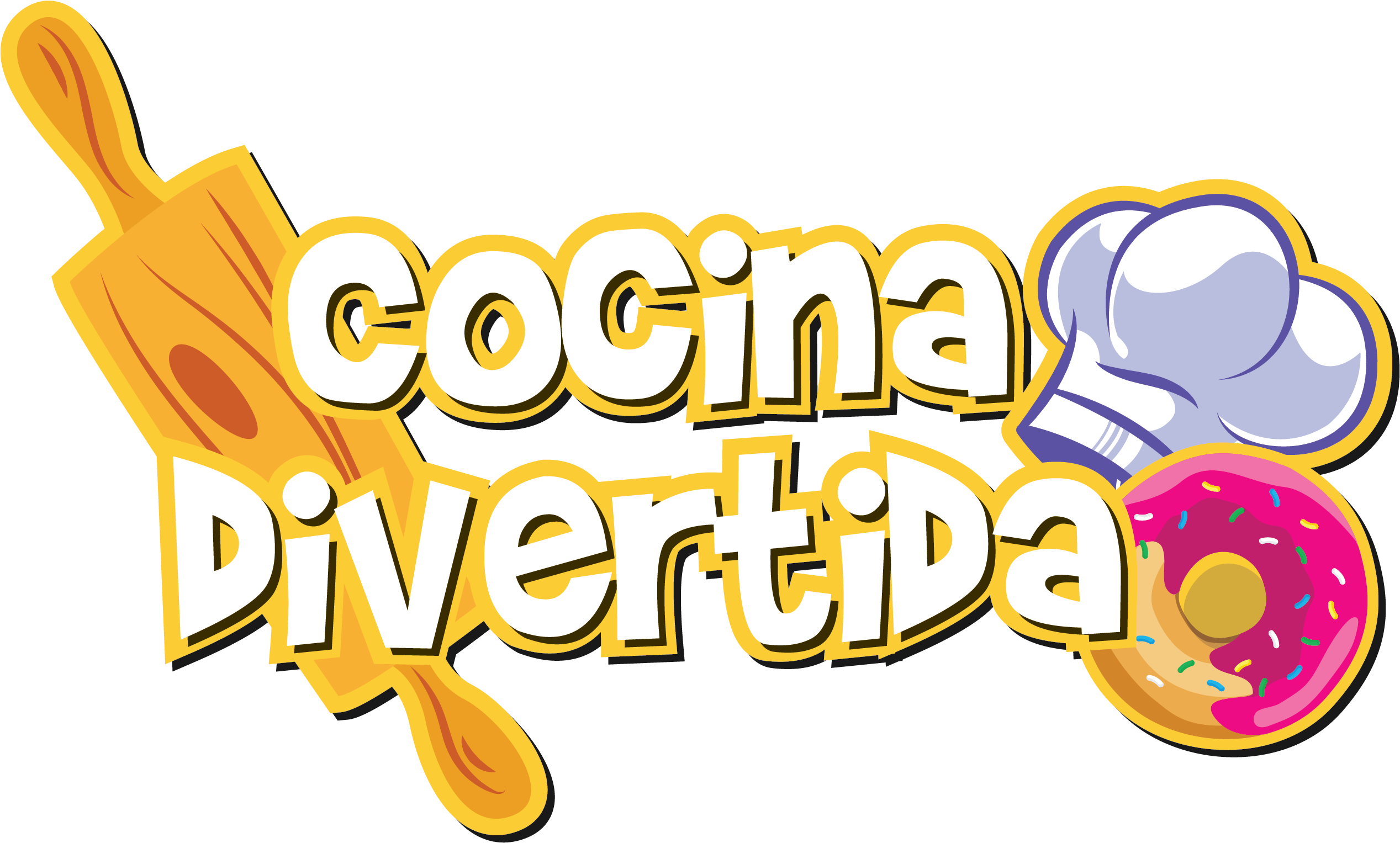Cozinha Divertida - Logo De Cocina Divertida (2681x1596), Png Download