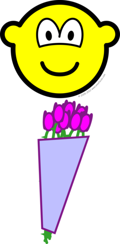 Thank You Buddy Icon - Emoticon (244x495), Png Download