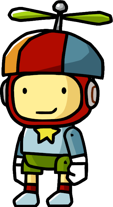 Propeller Beanie - Cartoon With Propeller Hat (377x688), Png Download