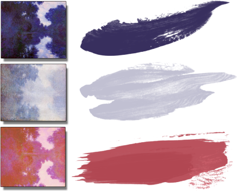 Misty Morning On The Seine, Mauve (481x387), Png Download