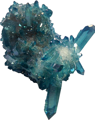 Quartz Png Download - Pretty Blue Gems (500x530), Png Download