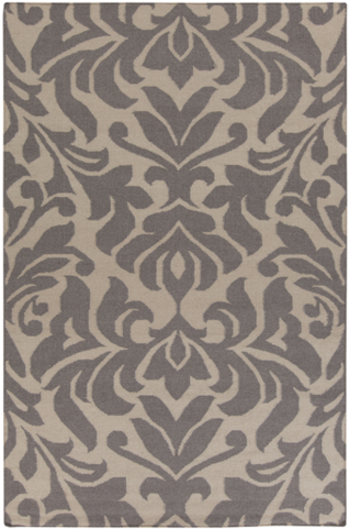 Surya Market Place Mkp-1014 Area Rug By Candice Olson - 3.5' X 5.5' Floral Brise-soleil Stone Gray And Off-white (480x480), Png Download