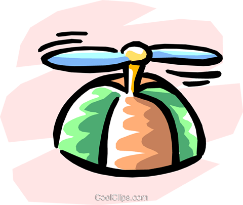 Propeller Hat Royalty Free Vector Clip Art Illustration - Illustration (480x405), Png Download