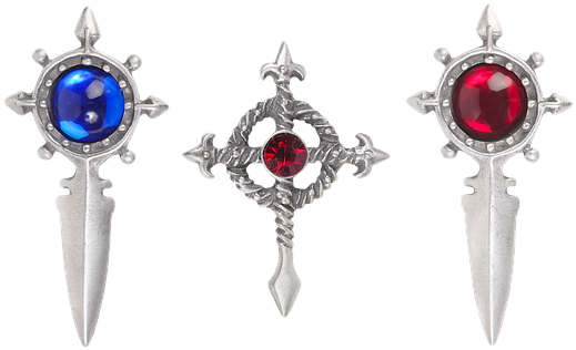 Pendant, Silver, Ornament, Jewelry - Face Jewelry Png (550x340), Png Download