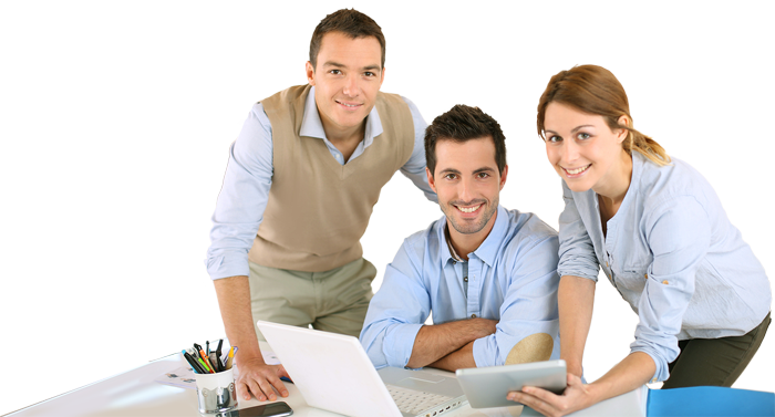 It's The People Behind The Software - Team Business Png (700x377), Png Download