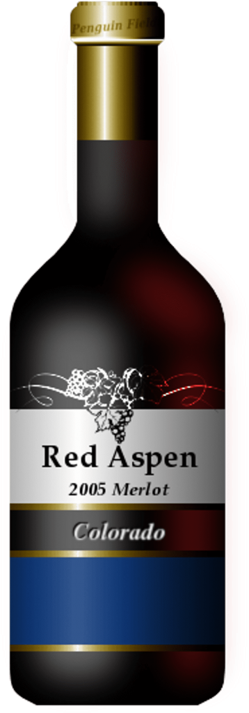 Free Png Red Aspen Bottle Png Images Transparent - Wine Bottle Png (480x1063), Png Download