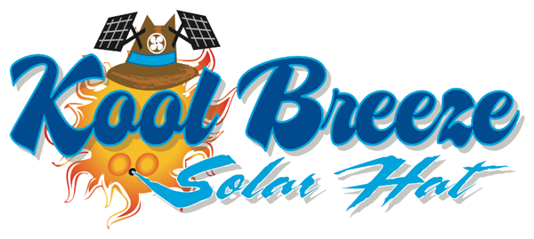 Kool Breeze Cowboy Hat With Solar Fan (600x269), Png Download