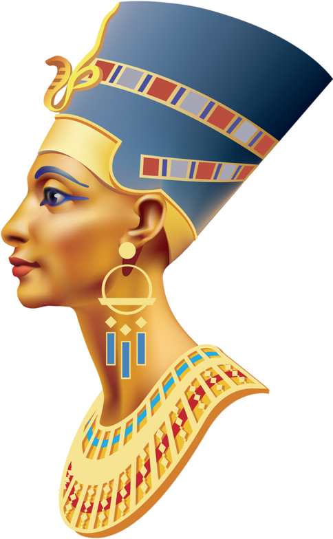 Фото, Автор Soloveika На Яндекс - Nefertiti Clipart (483x800), Png Download