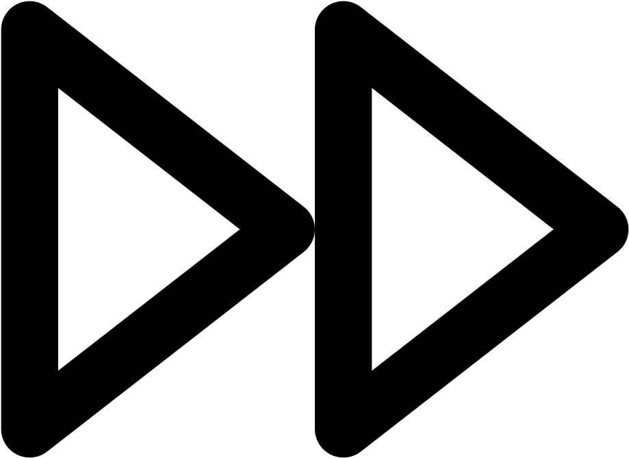 Open - Fastforward Png (1000x1000), Png Download