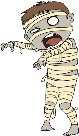 Egypt Clipart Cartoon Mummy - Mummy Clipart Transparent (500x500), Png Download