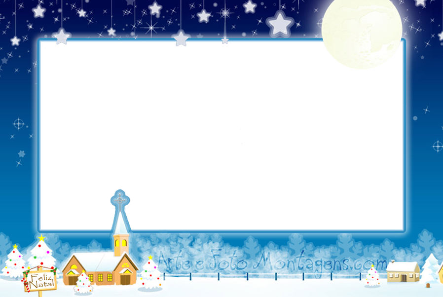 Montagem Para Fotos - Imagens De Natal Com Fundo De Natal (898x602), Png Download