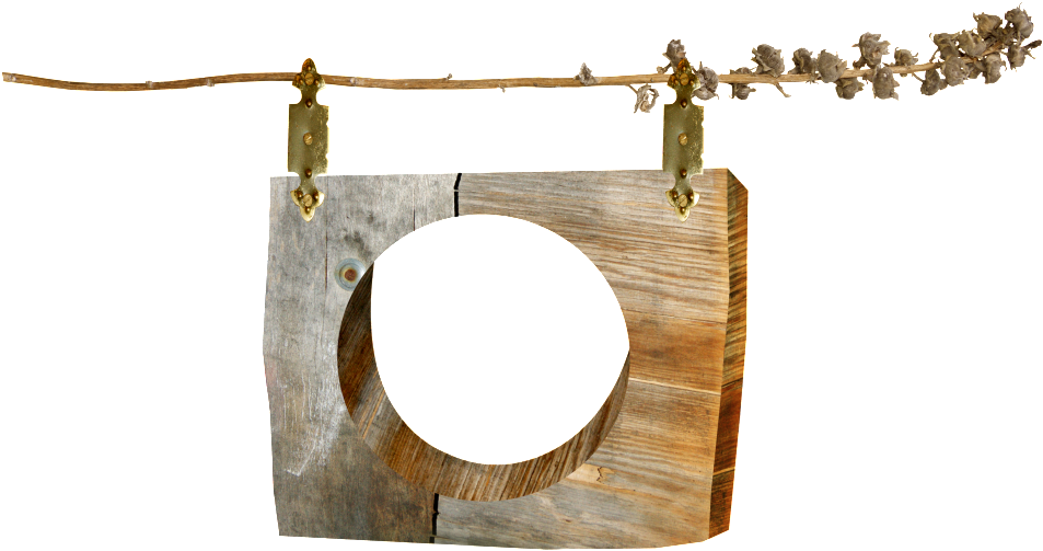 Molduras De Madeira - Wood Frame Hanging Png (1024x574), Png Download