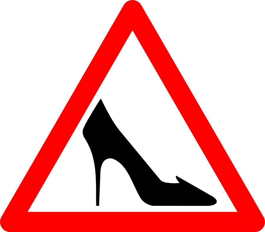 Shoe Print 01 Clipart, Vector Clip Art Online, Royalty - Shoes Sign Png (900x789), Png Download