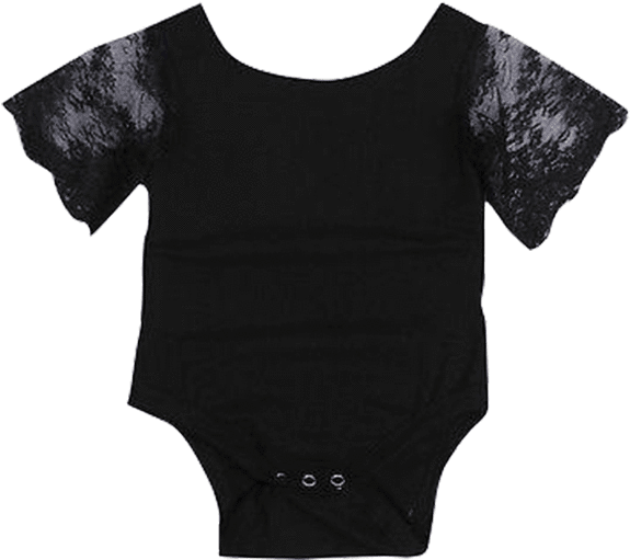 Petite Bello Playsuit 0-6 Months Black Lace Playsuit - Infant (600x600), Png Download