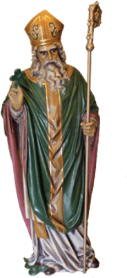 St Patrick - Saint Patrick (400x400), Png Download
