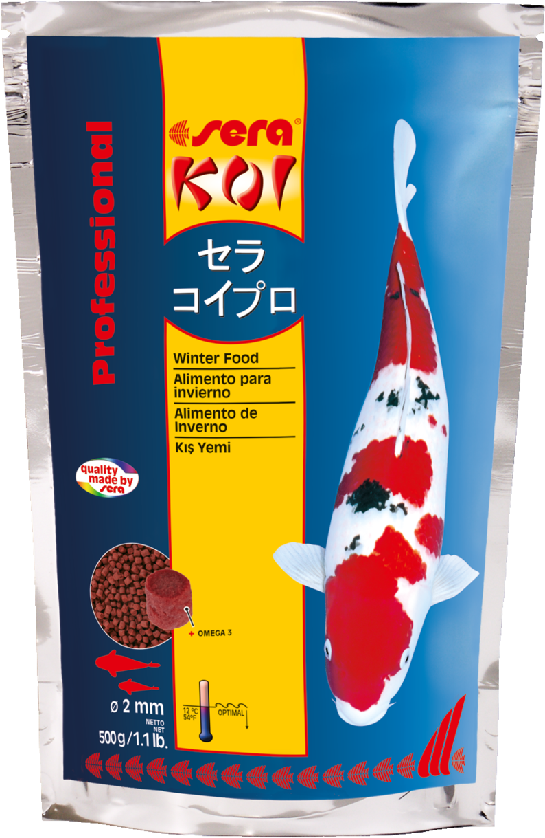 07017 Es Pt Tr Gr Sera Koi Professional Winterfutter - Sera Koi Professional Alimento Para Invierno 500 Gr (833x1280), Png Download