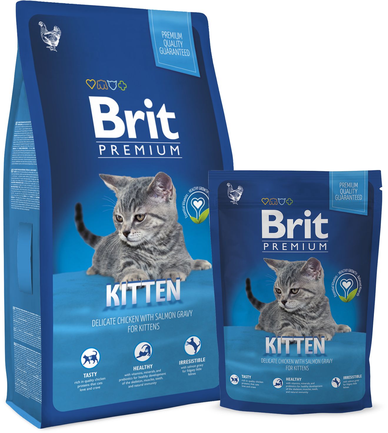 Brit Premium Cat Kitten - Brit Premium Cat Food (1595x2126), Png Download