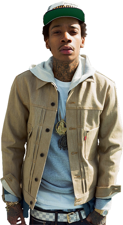 Z8q36 ] - Wiz Khalifa Afro (590x805), Png Download
