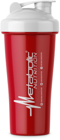 Shaker Cup Red - Metabolic Nutrition Shaker Cup (500x500), Png Download
