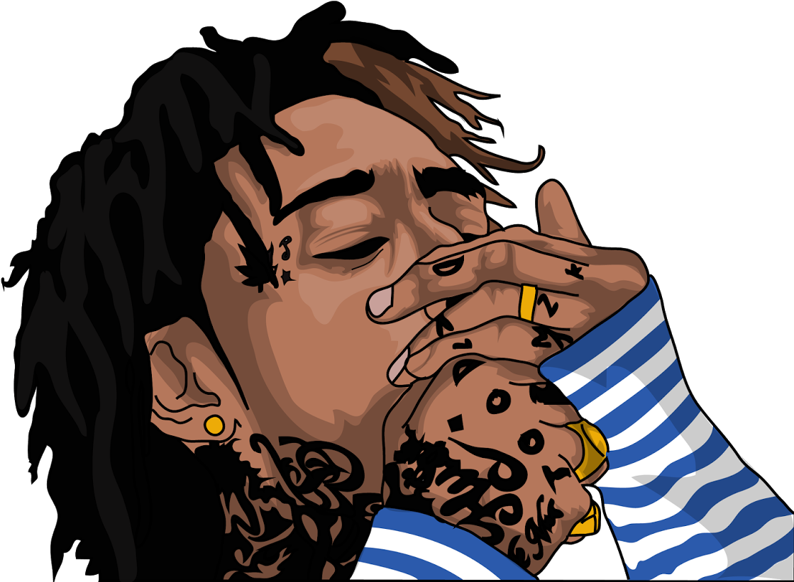 Wiz Khalifa - Instagram (1227x1600), Png Download