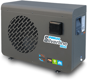Poolex Silverline - Pompe A Chaleur Piscine (360x365), Png Download